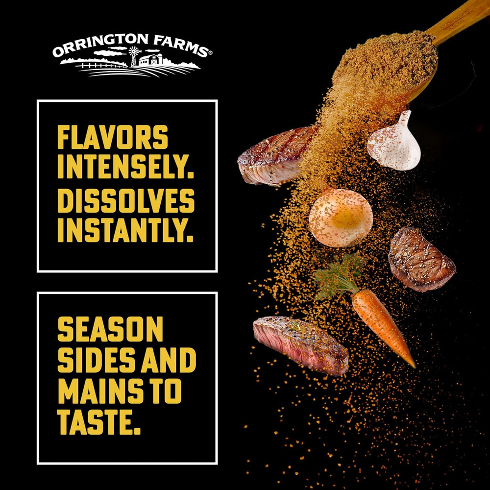 Beef Flavored Broth Base, Granulated Beef Flavored Bouillon, Versatile Usage, Se