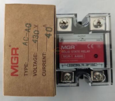 1PCS New MGR MGR-1 A4840 40A Solid State Relay