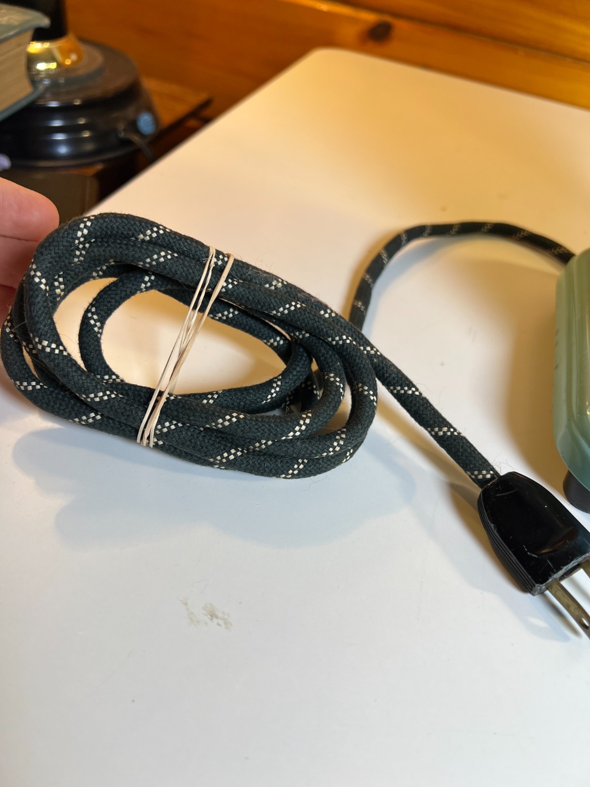 Vintage 1950s Dormeyer Model 5906 Turquoise Teal Blender Glass Chef Logo CHICAGO