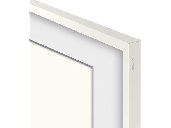 SAMSUNG THE FRAME CUSTOMIZABLE BEZEL 55" - MODERN WHITE