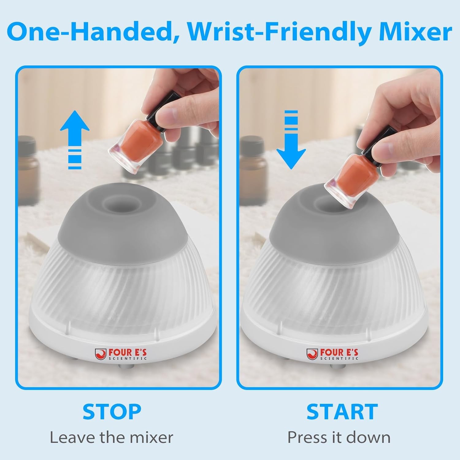 5000RPM Mini Vortex Shaker Lab Vortex Mixer Paint Shaker for Paints Nail Polish