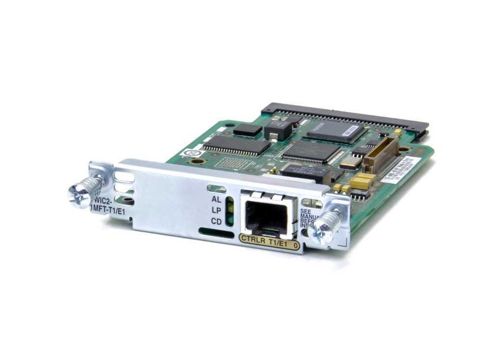 Genuine Cisco VWIC2-1MFT-T1/E1 Multiflex Trunk Voice WAN Interface Module Card