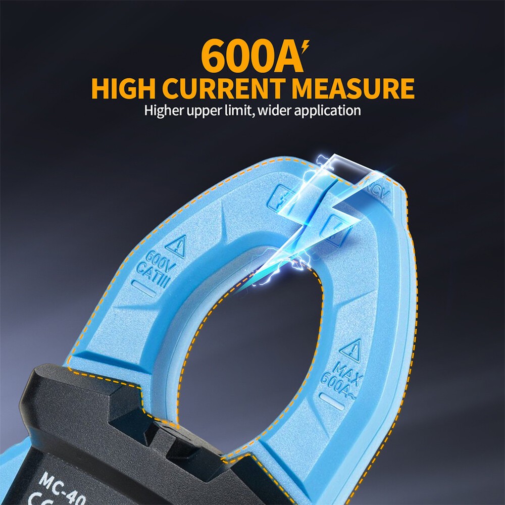 Digital Multimeter Tester AC DC Ohm Test 6000 Counts Auto Range LCD Handheld New