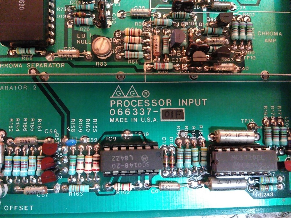 Grass Valley Group GVG 066337-01F Processor Input Board AS-IS
