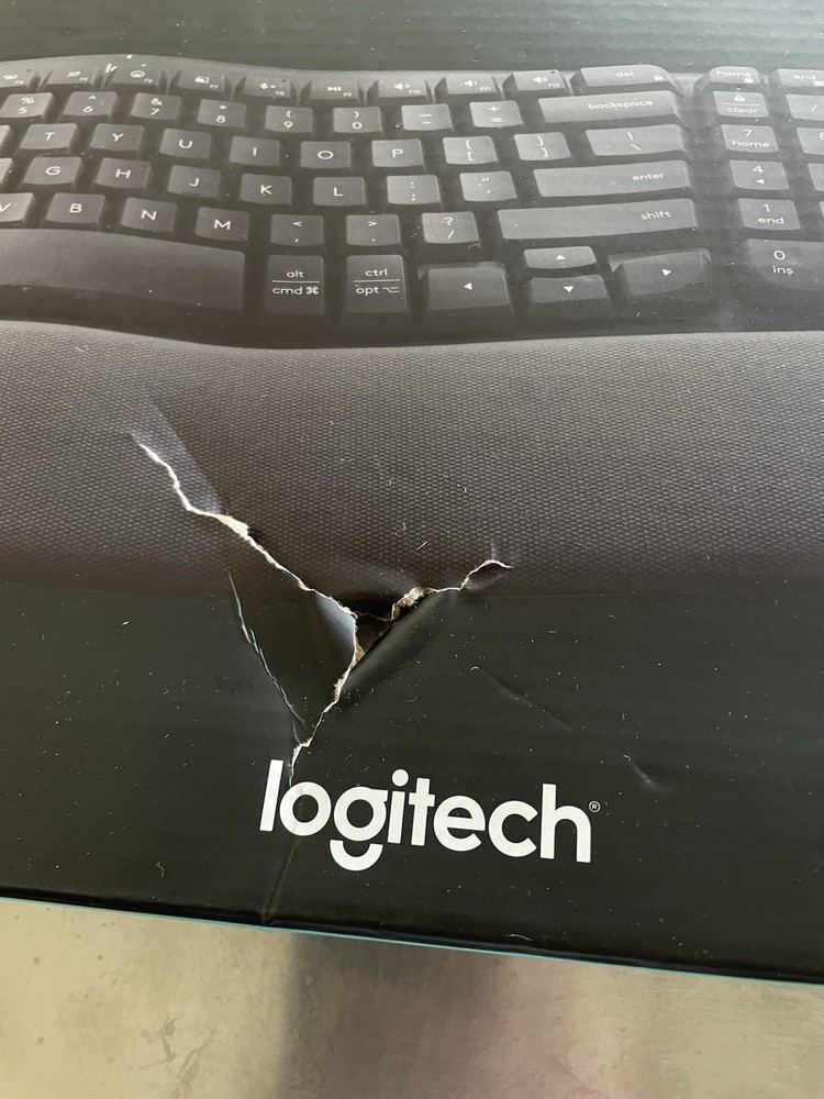 NEW Logitech Wave Keys MK670 Combo Ergonomic Wireless Keyboard & Mouse Bundle
