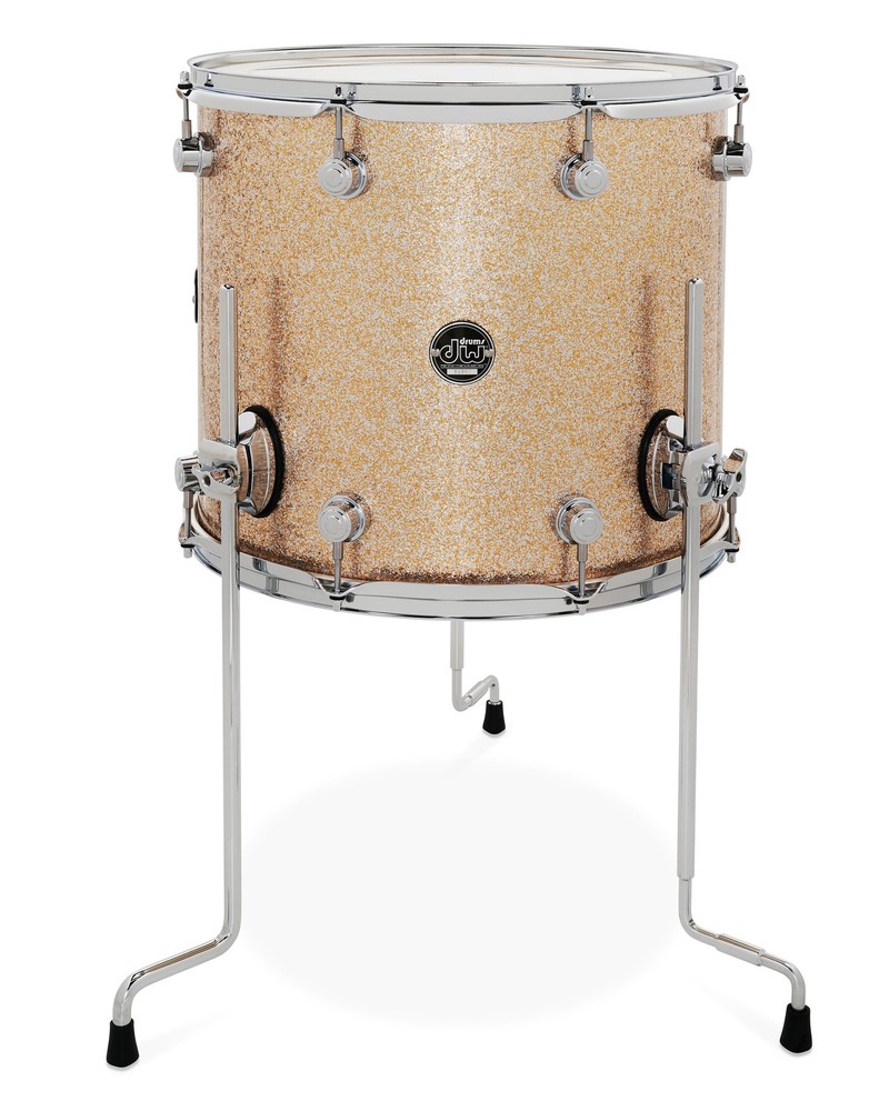 DW Performance Series 4-Piece Shell Pack Drum Set Bermuda Sparkle DRKTPFC04AABR