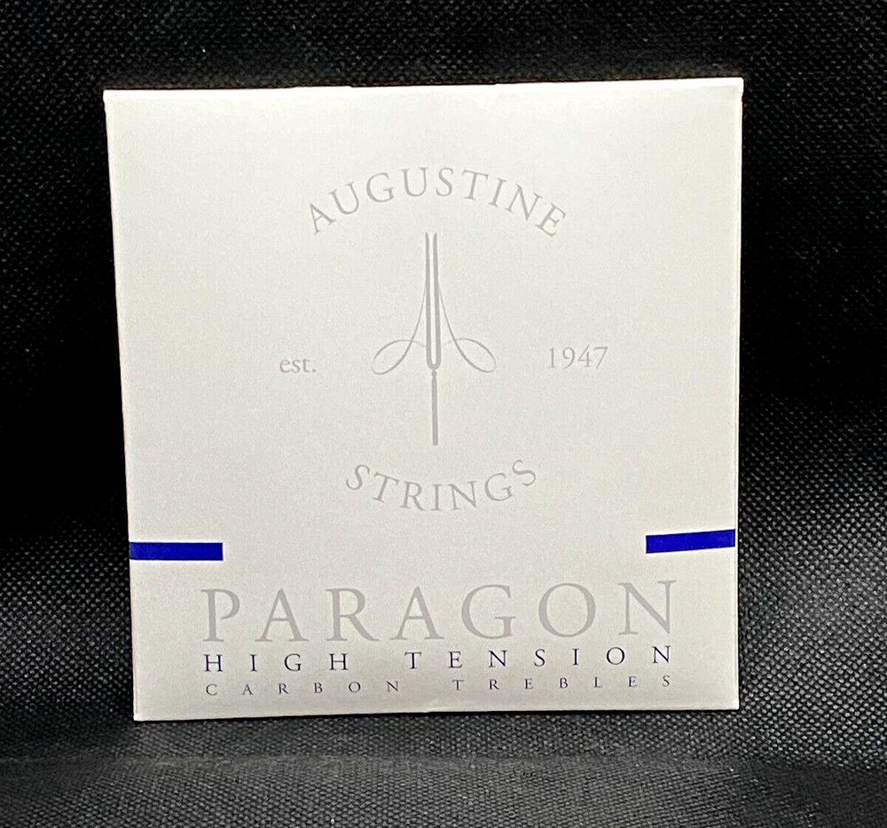 Augustine Strings Paragon High Tension Carbon Trebles Silver Plated Basses