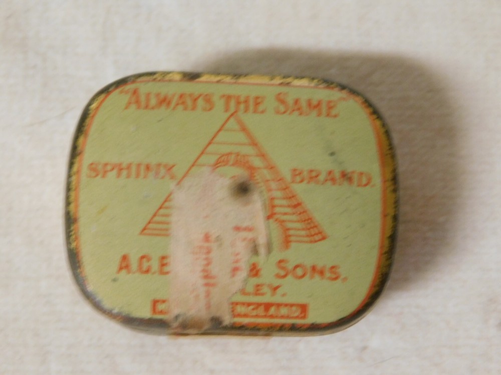 Gramophone phonograph needles Sphinx Needle Tin *