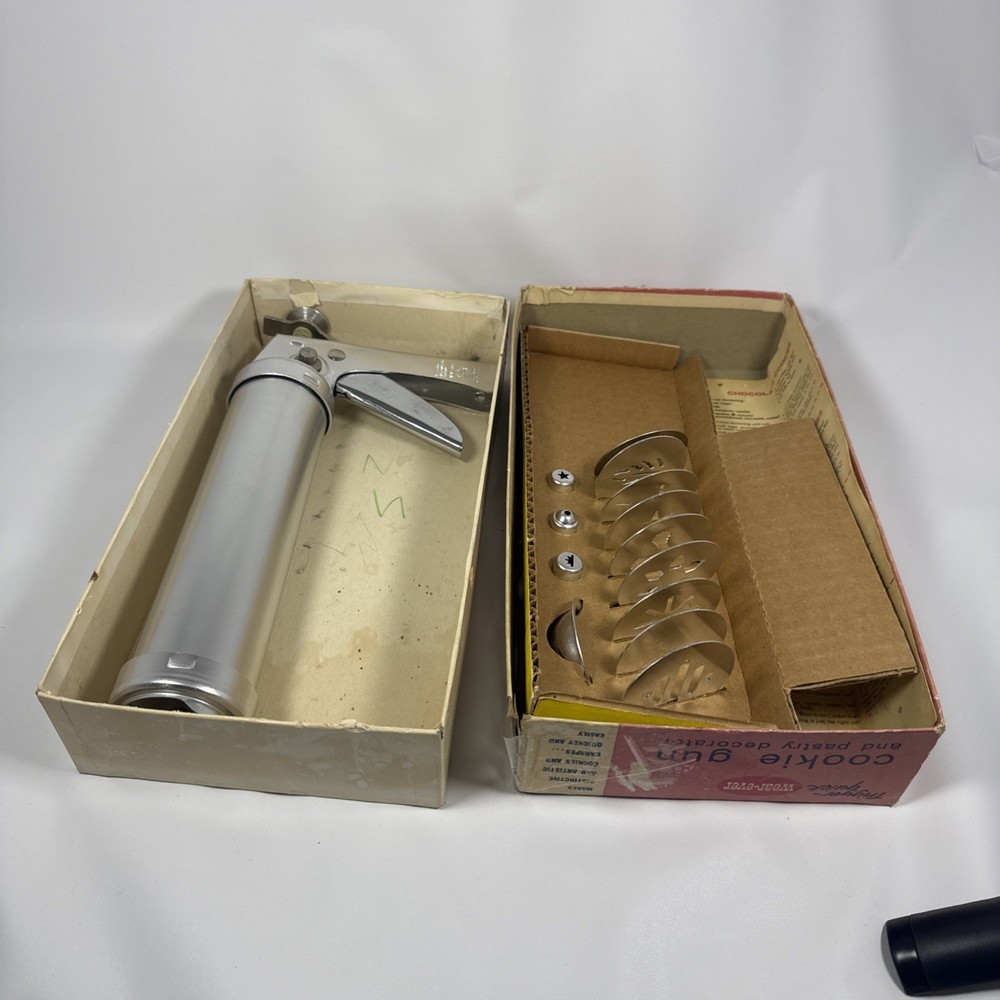 vintage cookie press