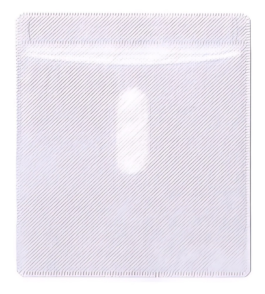 CD Double-sided Plastic Sleeve White Lot