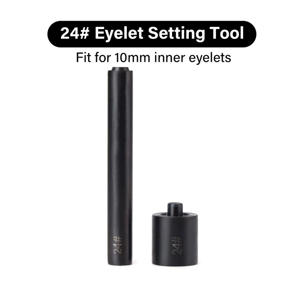 Eyelets Setting ToolSmooth Black Grommet Installation Tools Rivets Setter Too...