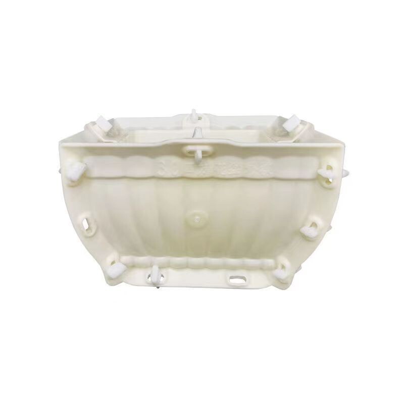 Concrete Outdoor Planter Plastic Mold Large Flower Bonsai Ornate Pot Cast Moulds