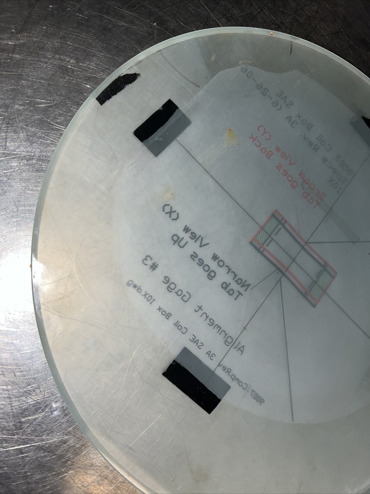 Nikon Profile Projector Model 6C Glass Front