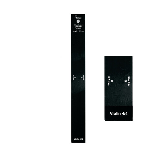 FINGERBOARD SCOOP TEMPLATE, CELLO