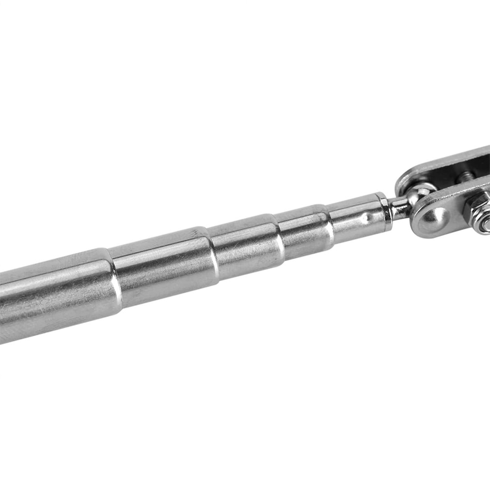 Telescopic Magnifying Inspection Mirror, LED Lighted Flexible Adjustable...