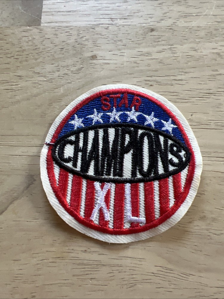 Vintage Star Champions XL Patch