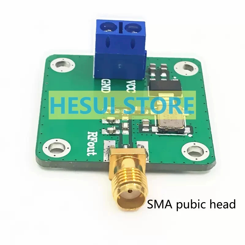 Radio frequency signal generator. Signal source 10MHz