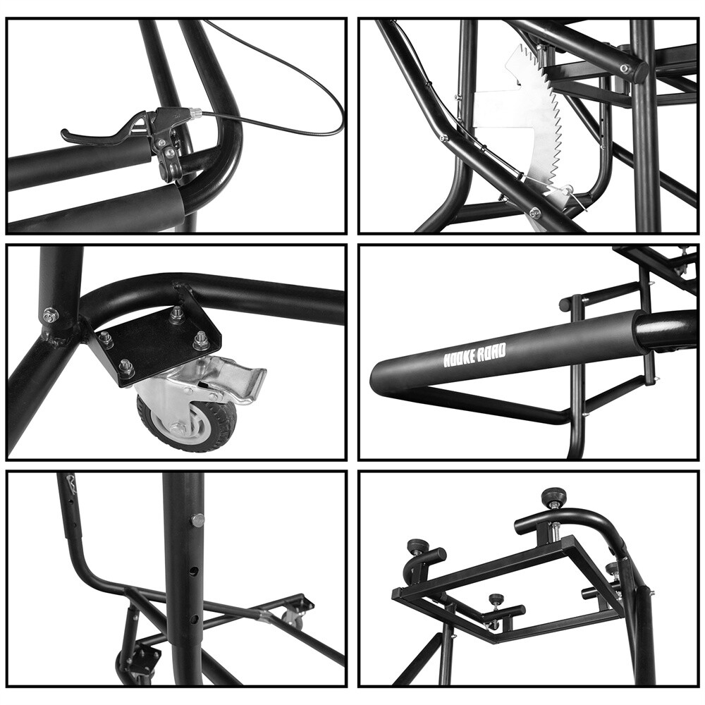 Hooke Road Hardtop Tool Removal Lift Cart Fit Jeep Wrangler TJ JK JL Ford Bronco