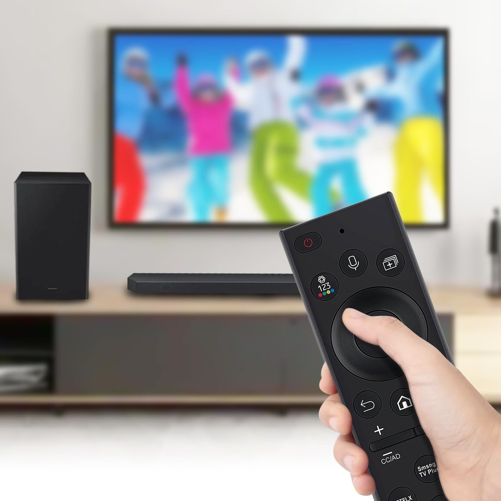 BN59-01385A TM2280E Replace Remote with Voice Control fit for middle, black