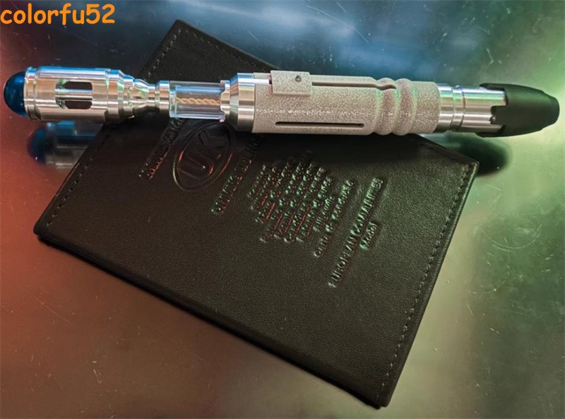 Replica Doctor Who Master 10th Metal Sonic Screwdriver Scalable LED Prop Collect