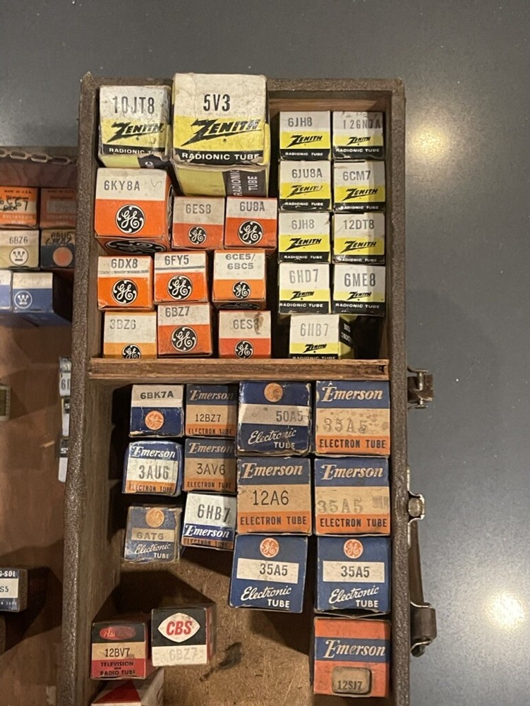 Electron Tv/Radio Tubes - GE / Zenith