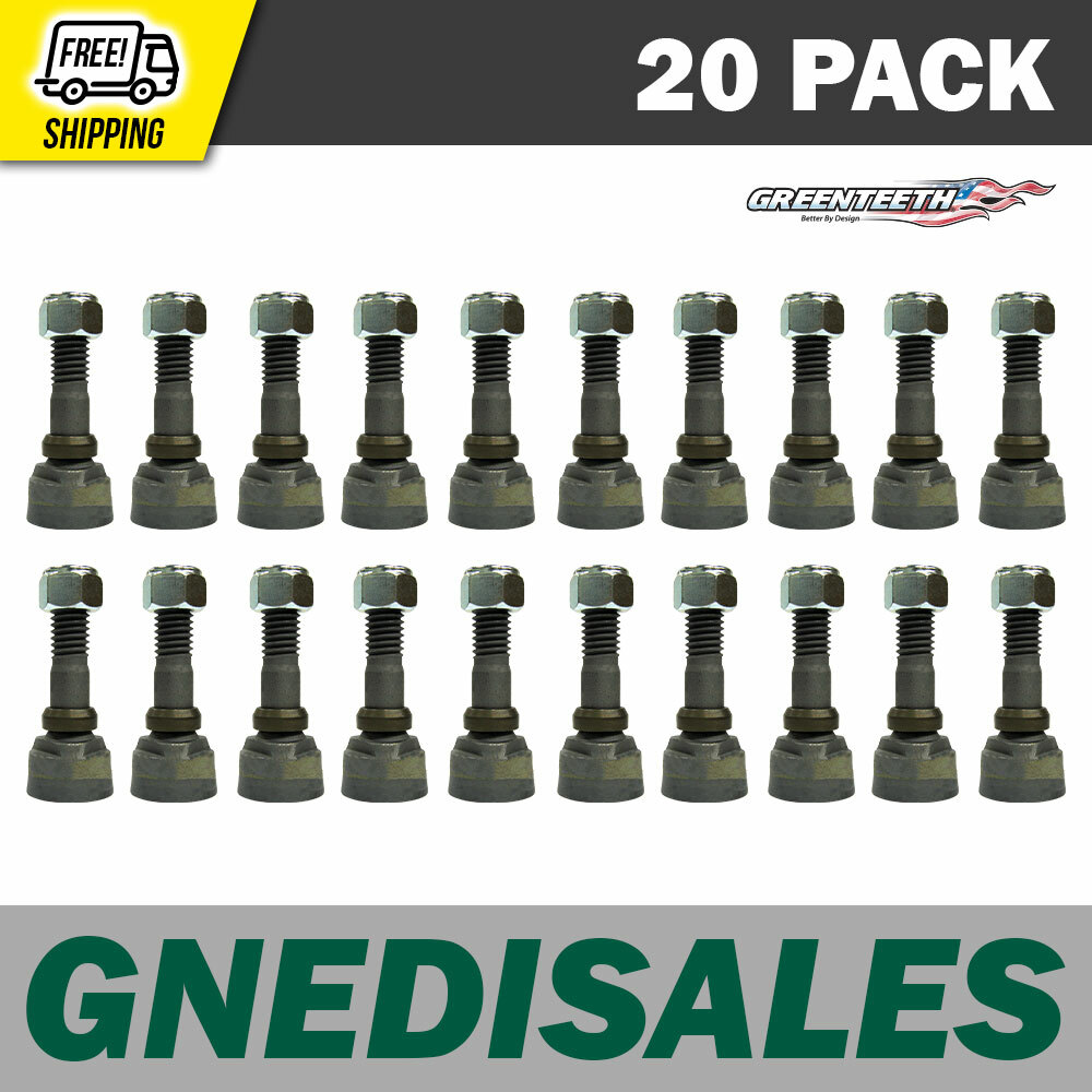 900 Series WS Greenteeth Stump Grinder Teeth - Lot of 20, Free Shipping!