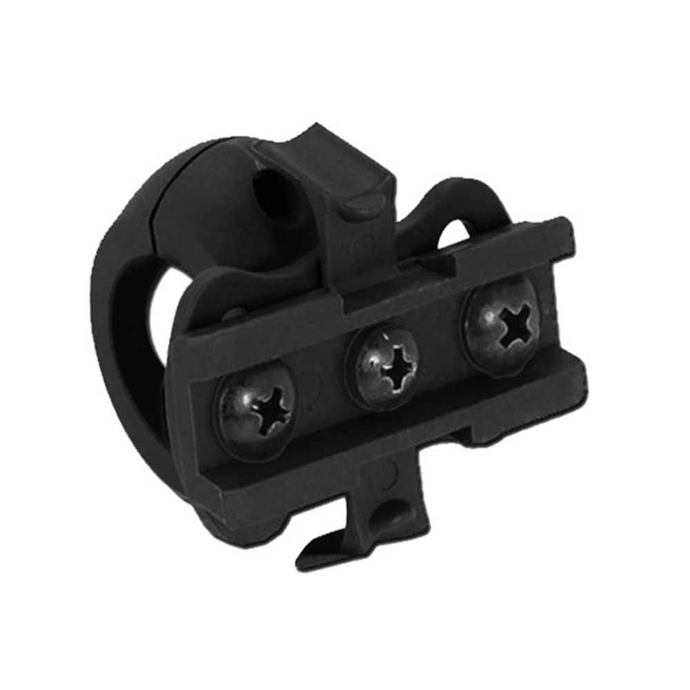 Armorwerx 0.83" Rotating Flashlight Mount for Combat Helmet Accessory Rail