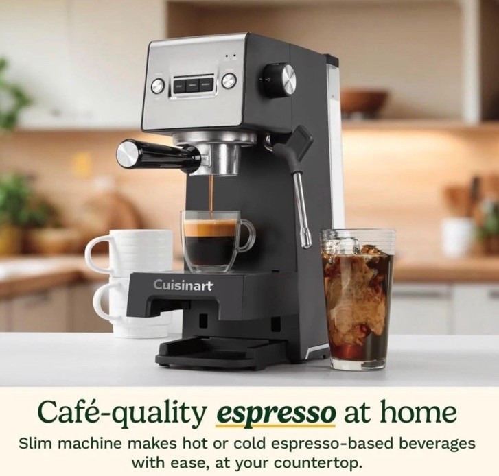 Cuisinart Espresso Bar Collection Slim Espresso Machine
