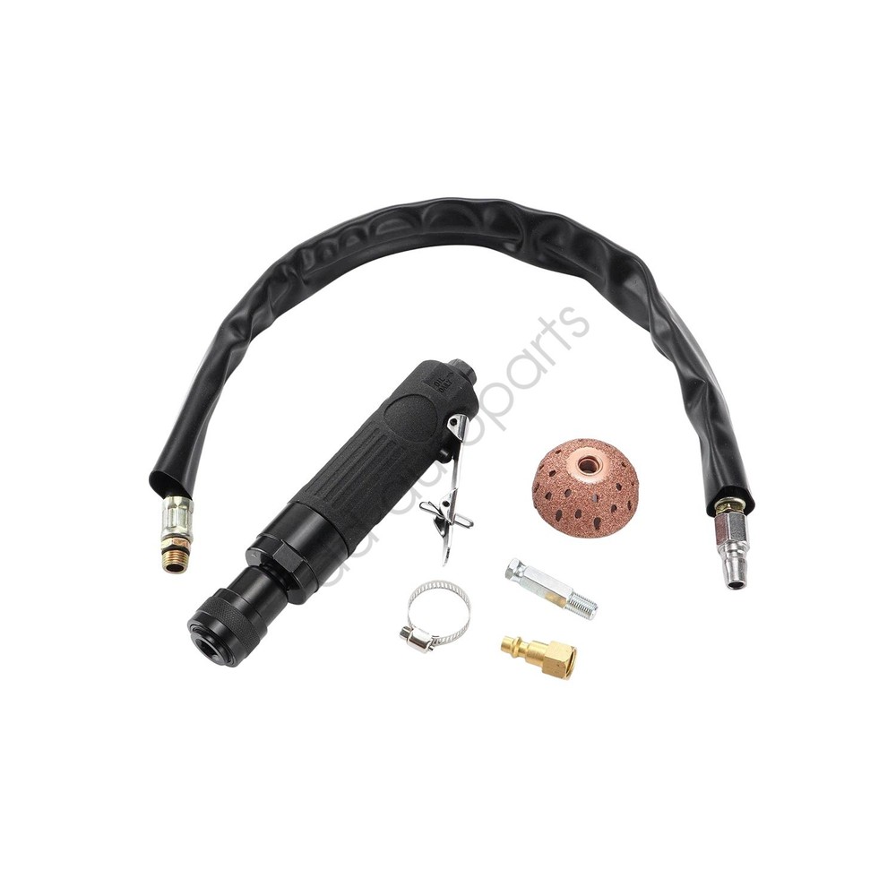 Tire Patch & Polish Kit: 2500 RPM Buffer, Scraper, Roller, Durable Wheel