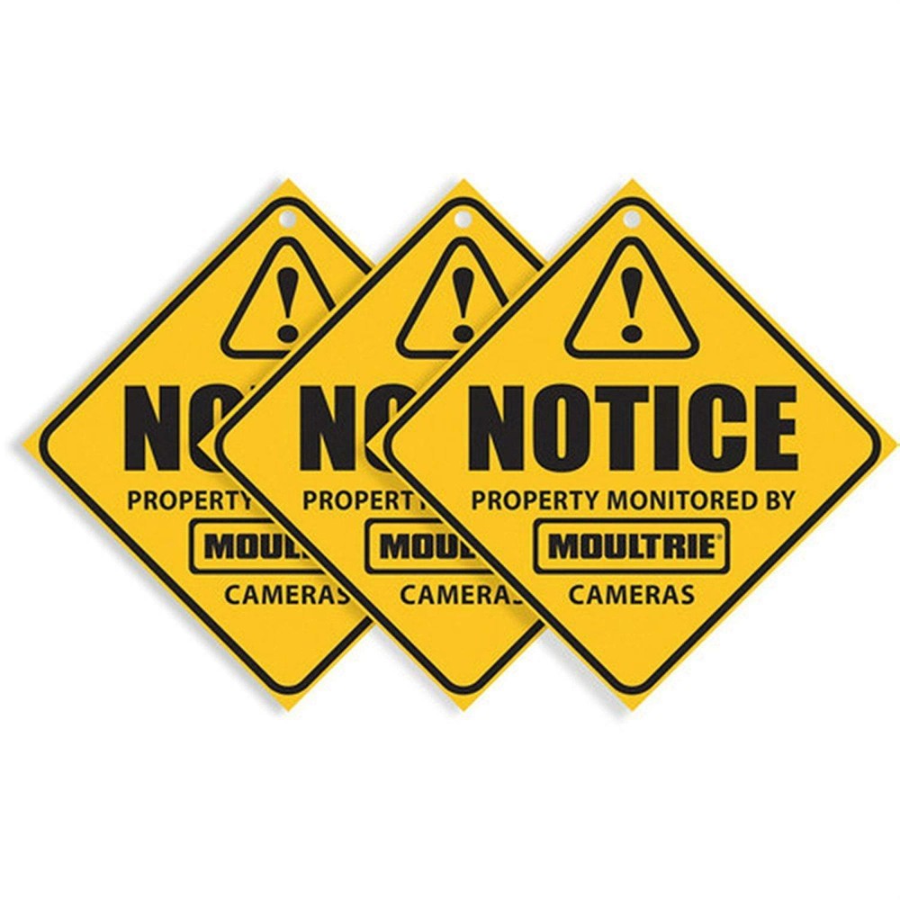 Moultrie Camera Surveillance Signs