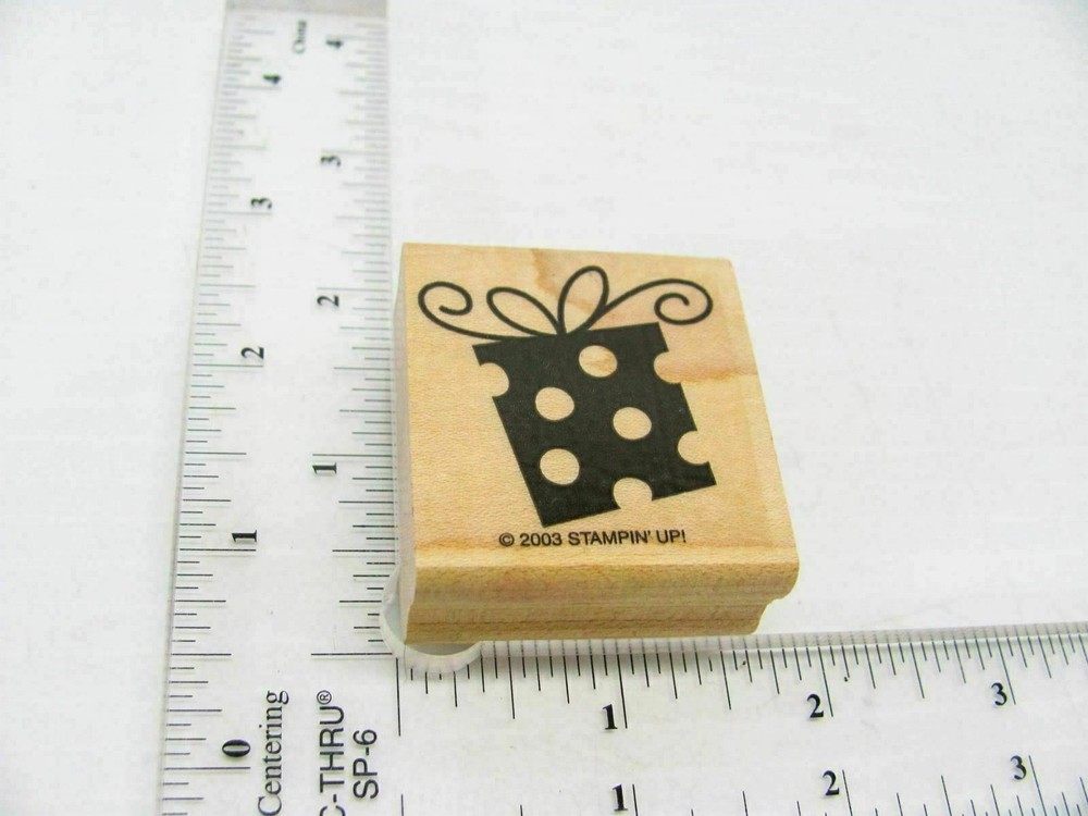 Christmas Gift Rubber Stamp - Stamp Set A261