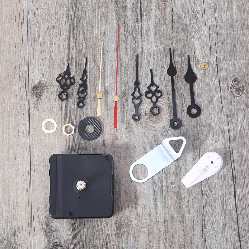 Quartz Wall Clock Hour Minute Second Needle Kit Movement Battery Operated Clock