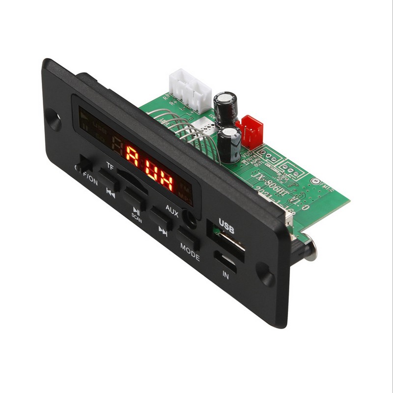 New 5V-12V Amplifier Bluetooth MP3 Player Decoder Board 5V Car FM Radio Module b