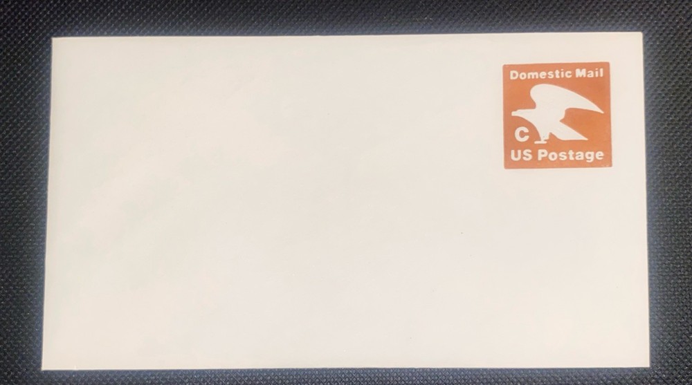 US. U594. (20c) "C" Eagle Regular Stamped Envelope 1981