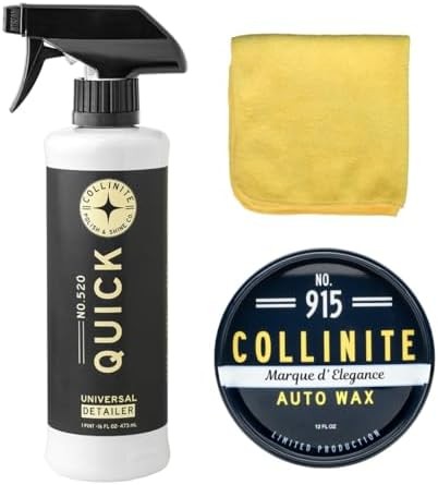 Quick Detailer and Wax Combo