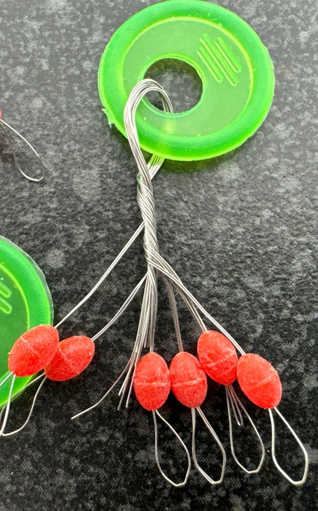 Float Stops, POLE Fishing Float Stops 48 X Stops Rubber Grip SMALL SIZE STOPS