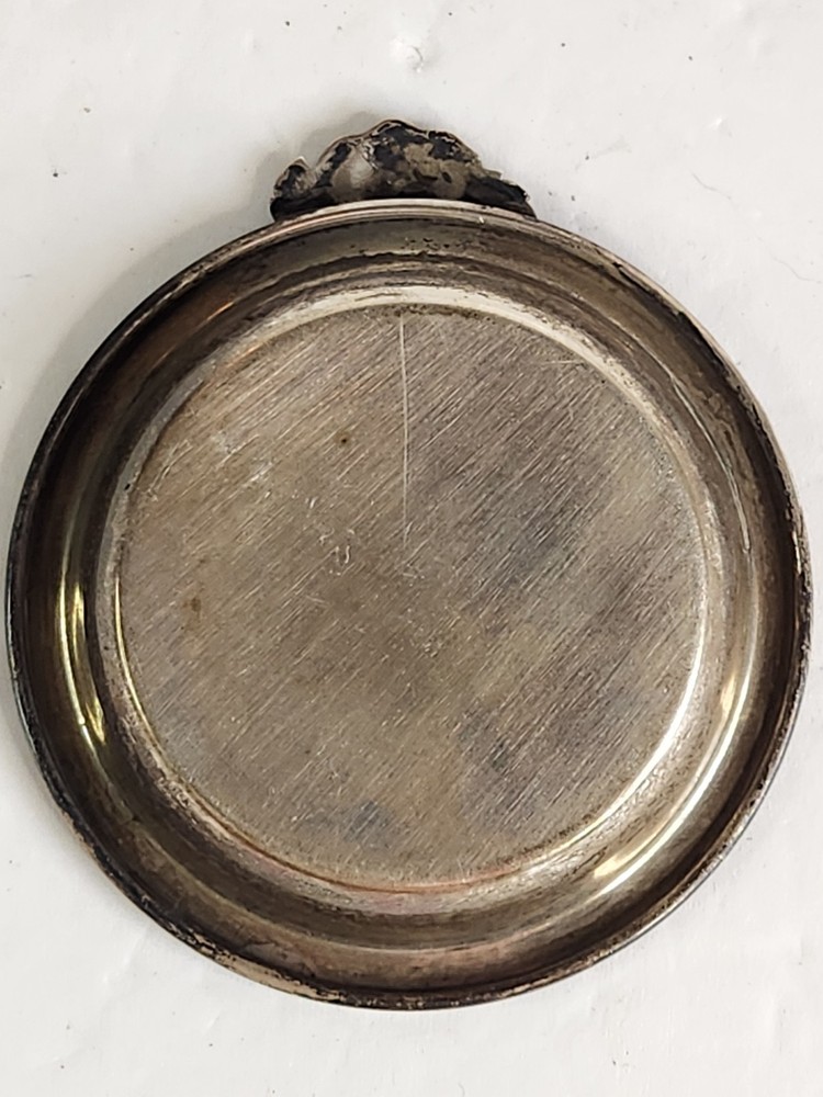 Vintage silver plated trinket dish