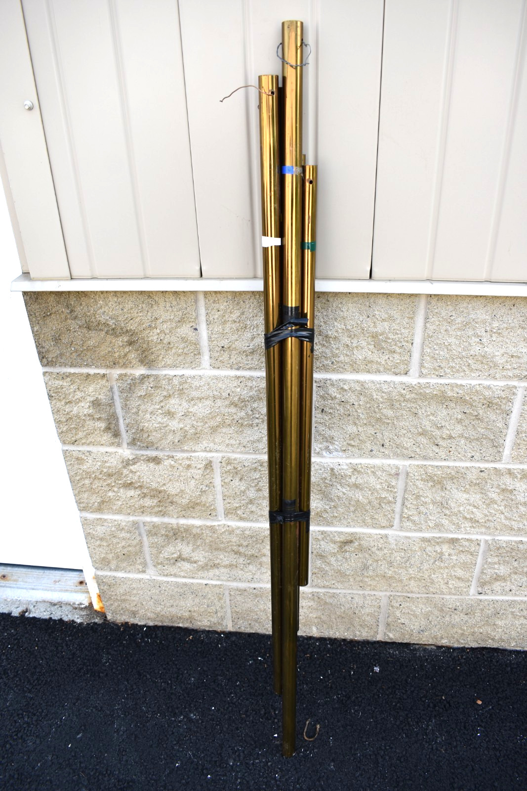 Set of 5 Church Chimes, Great Sound! 'F,C,F,C,A' Notes (CU496) chalice co.