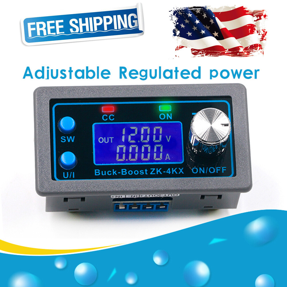 DC Adjustable Step Up Down Buck Boost Power Supply Voltage Regulator Module NEW