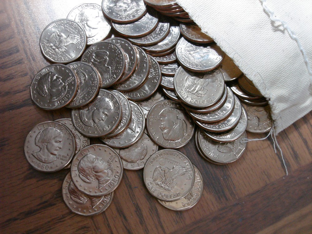 1980 D Susan B Anthony SBA $ From a Mint Bag