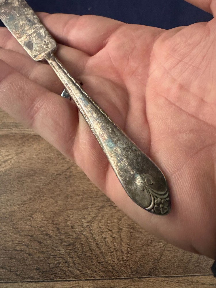 Master Butter Knife Wm Rogers & Son Exquisite Pattern Silverplated