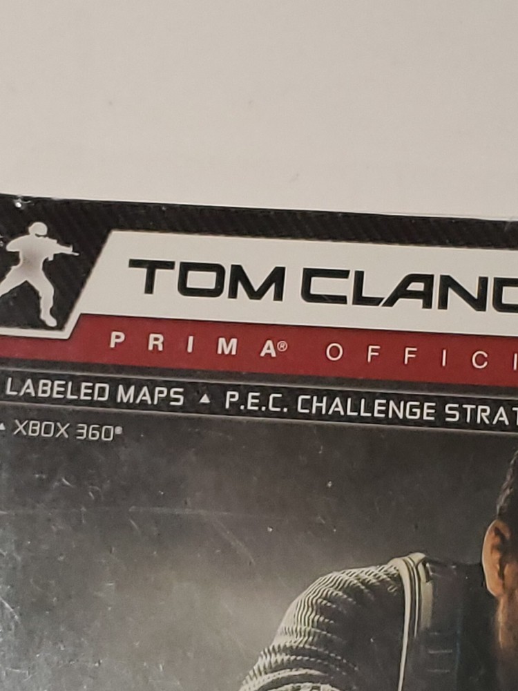 Tom Clancy's Splinter Conviction Xbox 360 Strategy Guide #1770