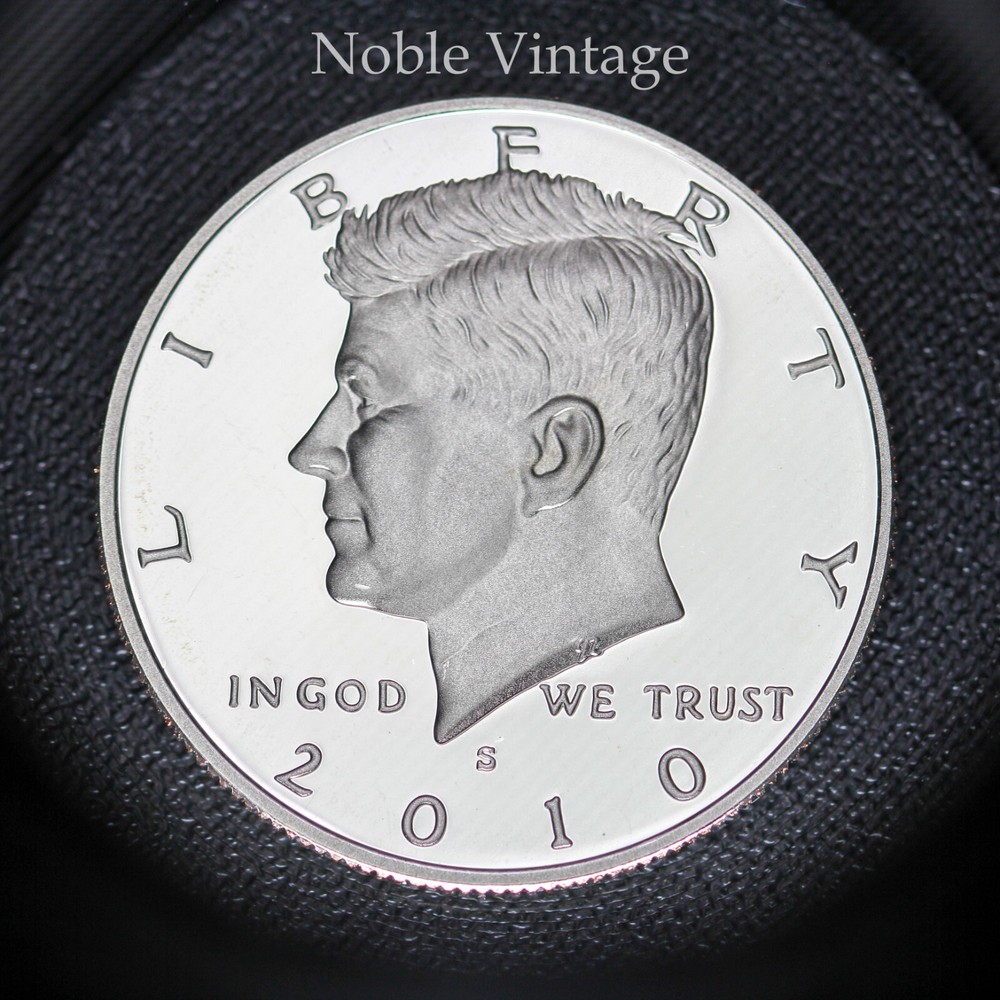 2010 S Proof Kennedy Half Dollar - From a Clad Proof set