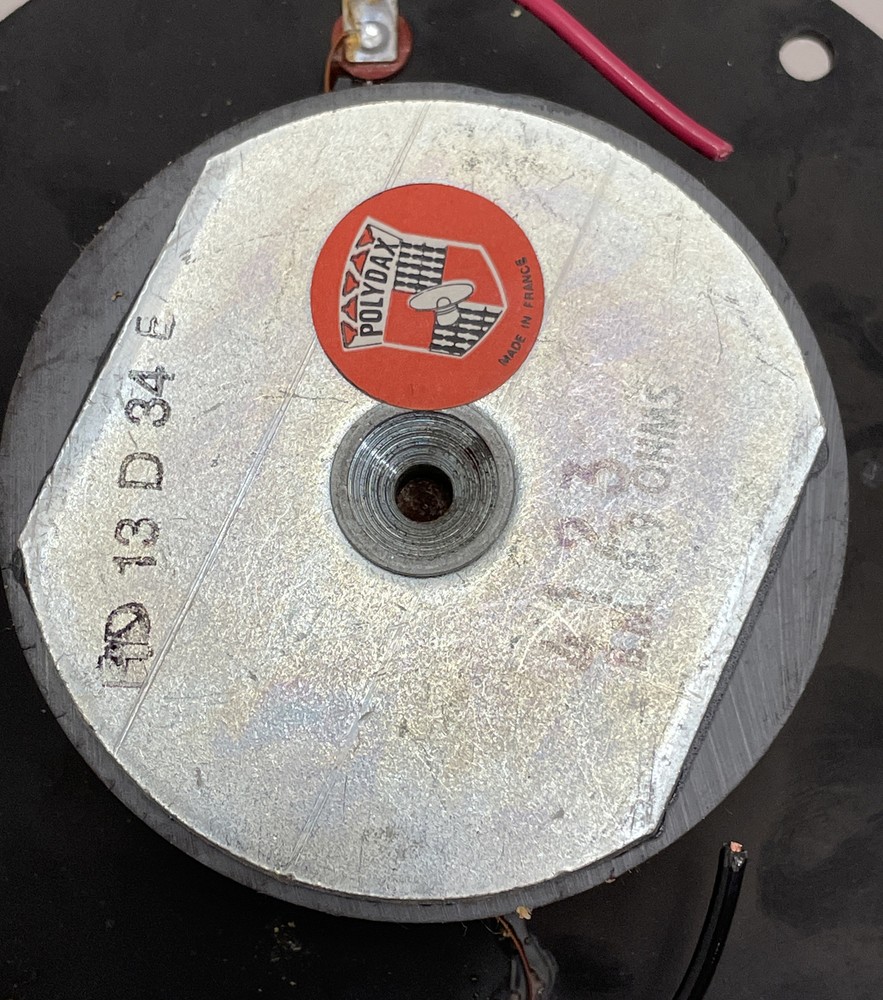 Thiel 4123 B.M. 8-9 OHMS tweeter