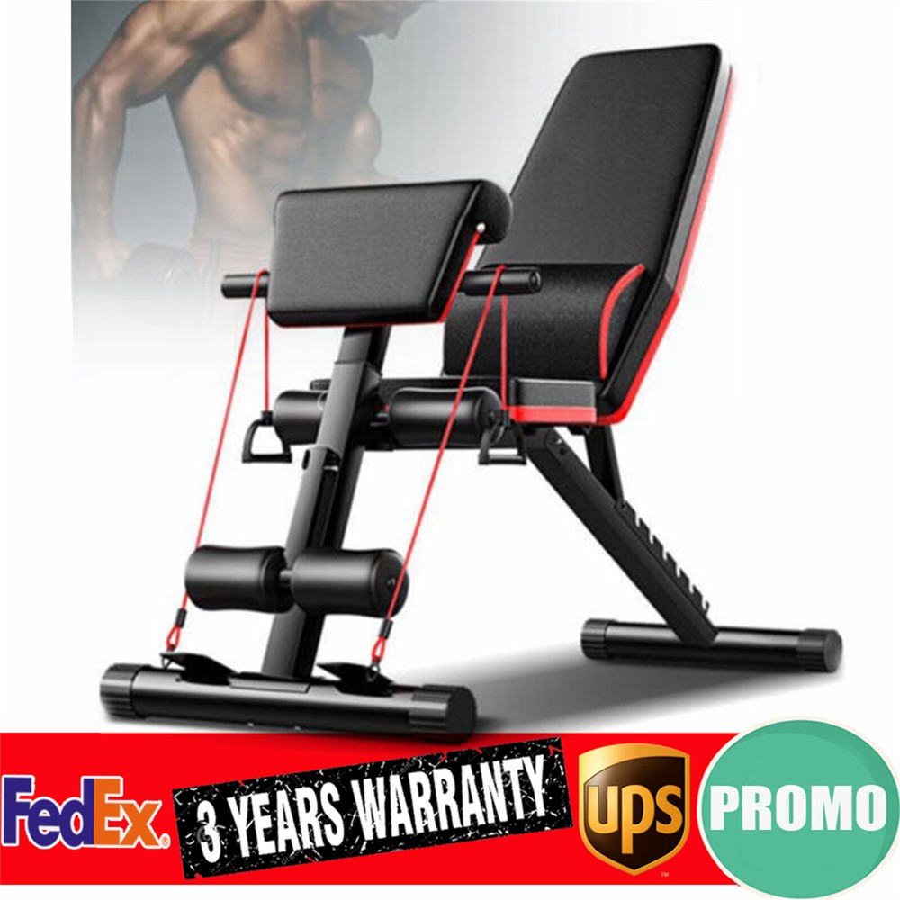 Adjustable Multifunctional Weight Bench for Full Body Workout