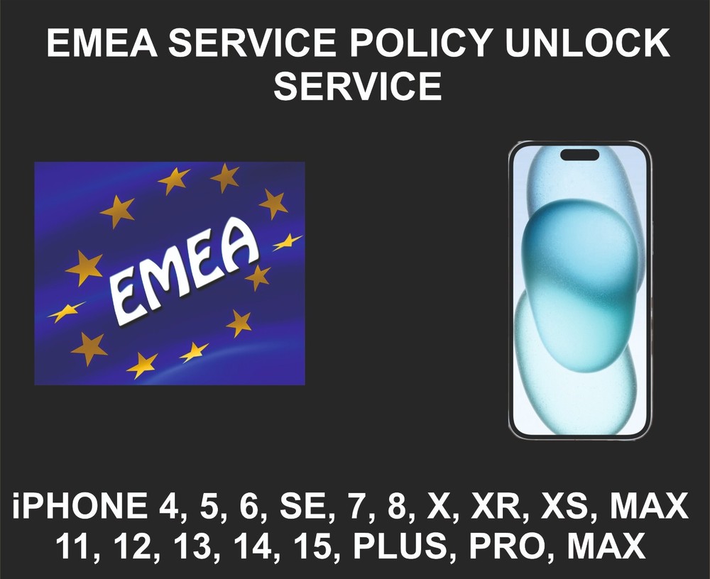 Emea iPhone, All Models, Factory Unlock, Premium