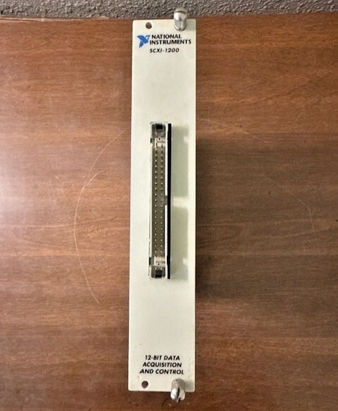 National Instruments SCXI-1200 Analog Input Module Data Acquisition 182415F-01