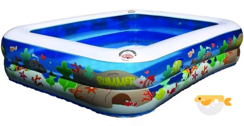 Poolmaster Big Fun Summer Pool - Over 6 Feet Long