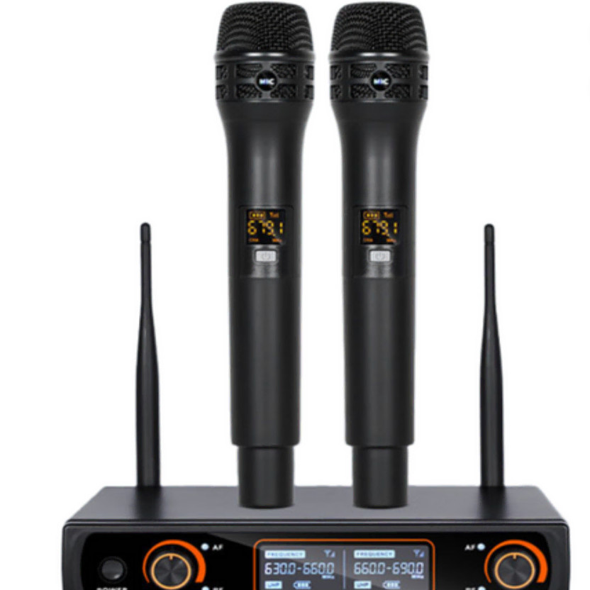 Wireless Microphone 2-Channel Karaoke Set Official