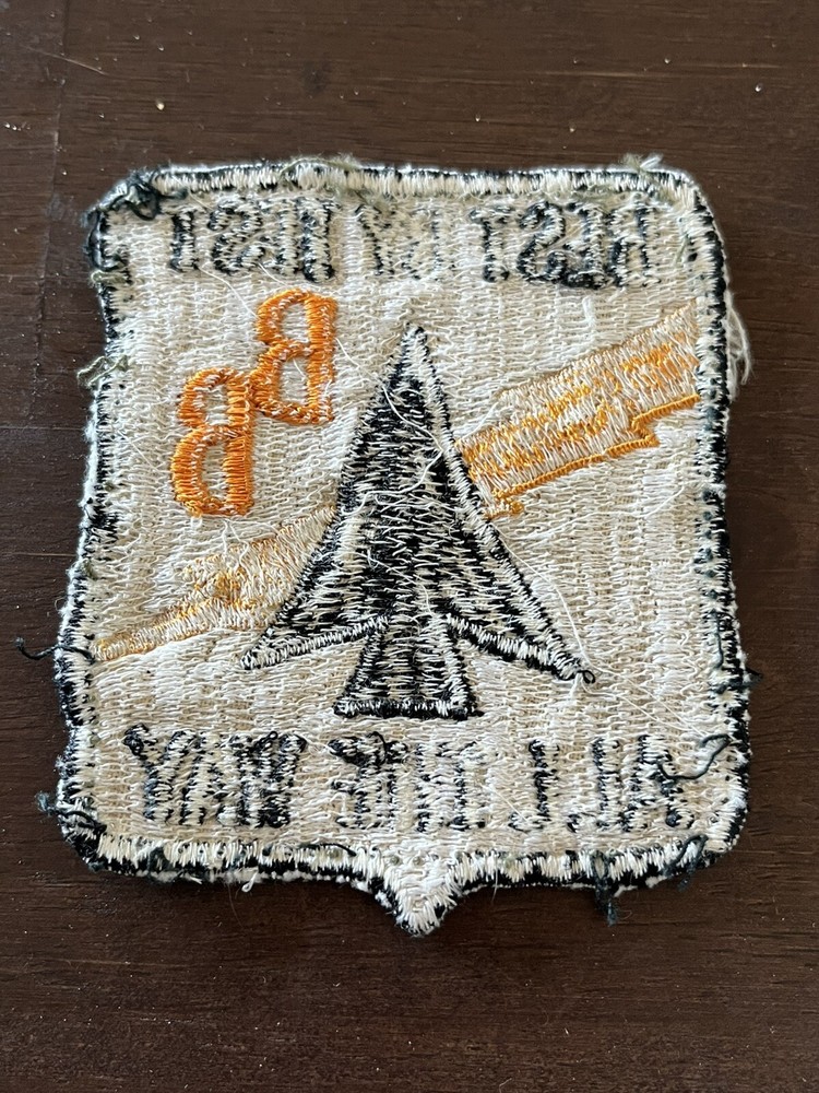 VINTAGE "BEST BY TEST” BB ALL THE WAY PATCH